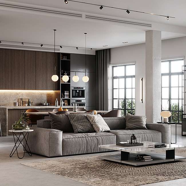 modern decor in greater victoria, bc home