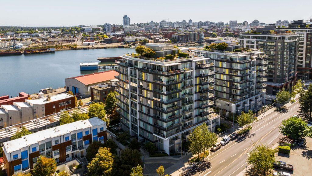 overview of victoria west waterfront