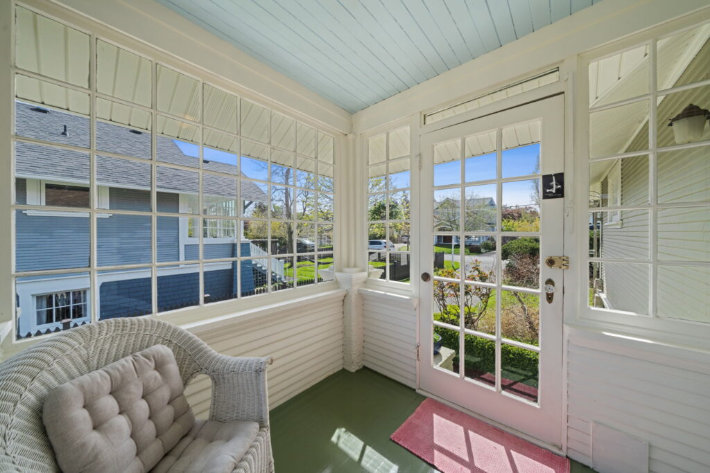 sunroom of home in oak bay