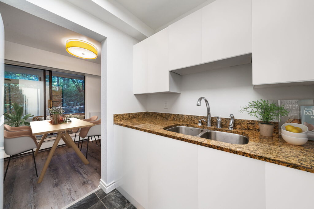 kitchen in victoria, bc condo